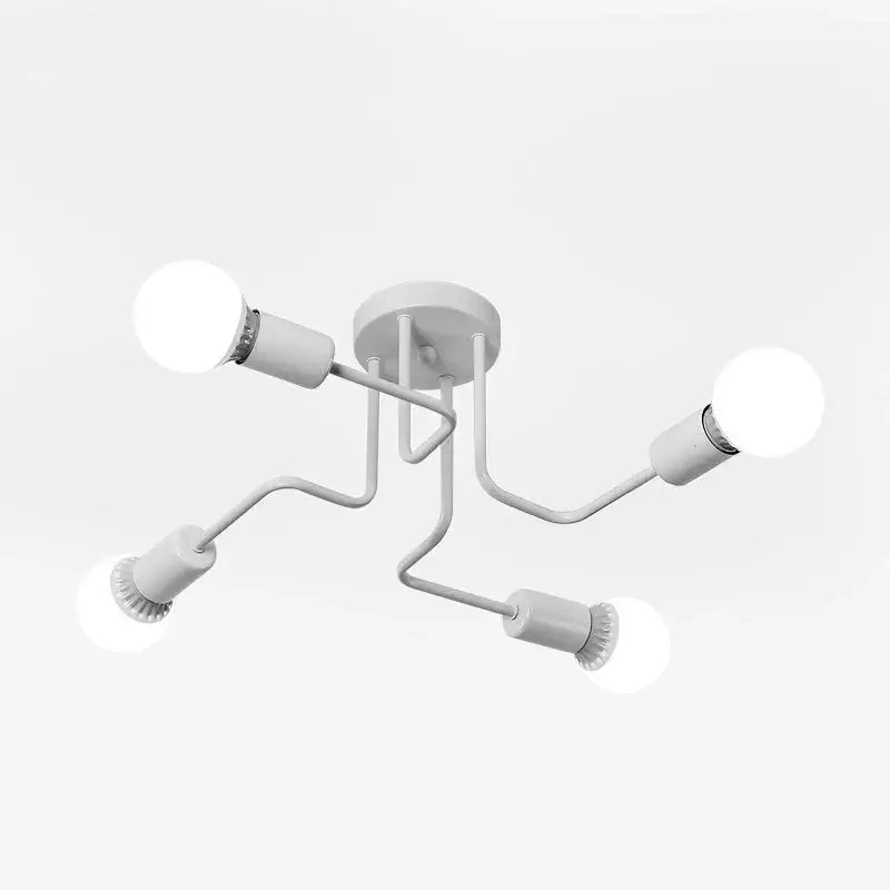 Wrought Iron Ceiling Fixture