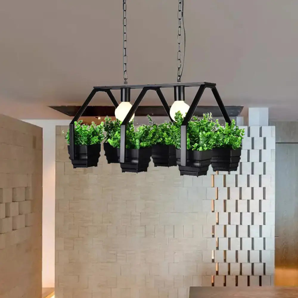 White LED Planter Light