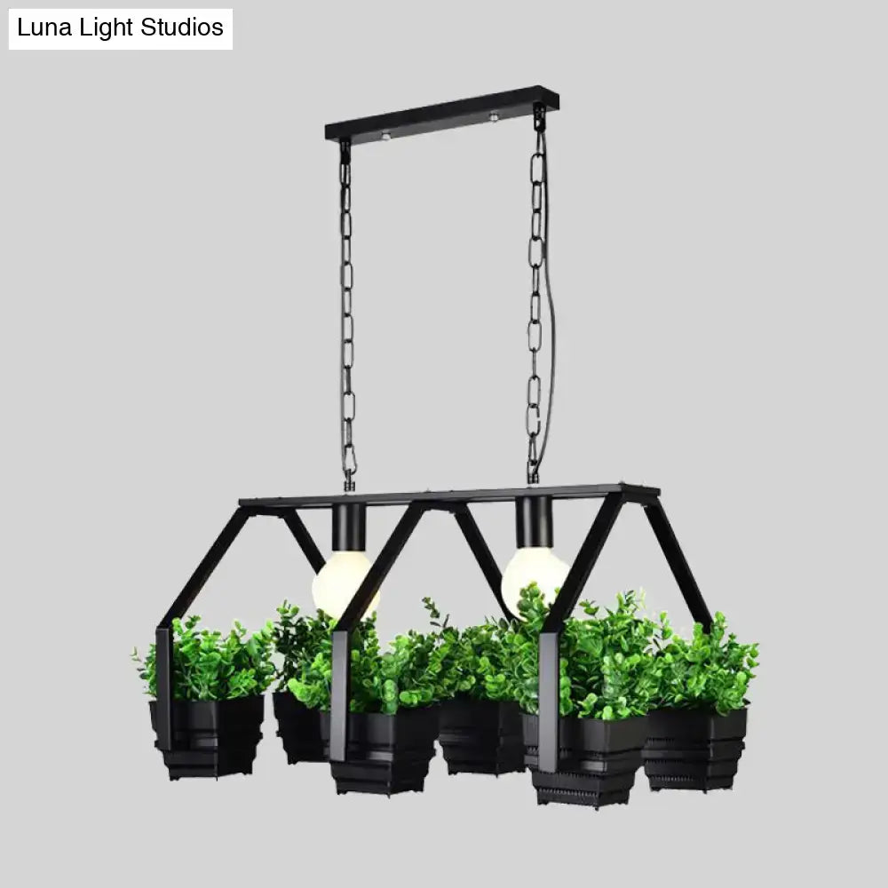 White LED Planter Light