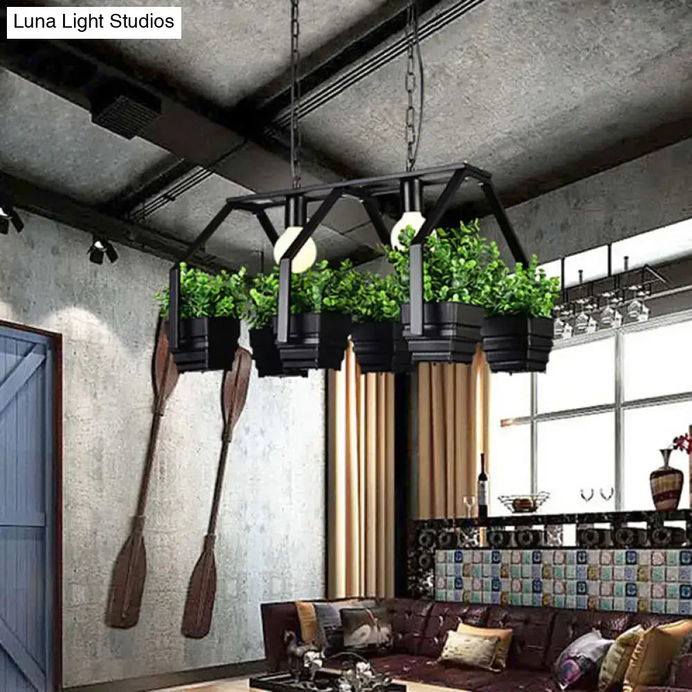 White LED Planter Light