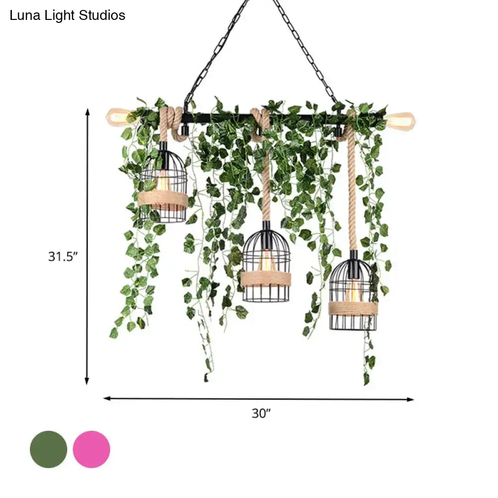 Metal Ivy Island Light