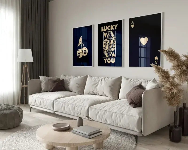 Retro Beige Wall Art