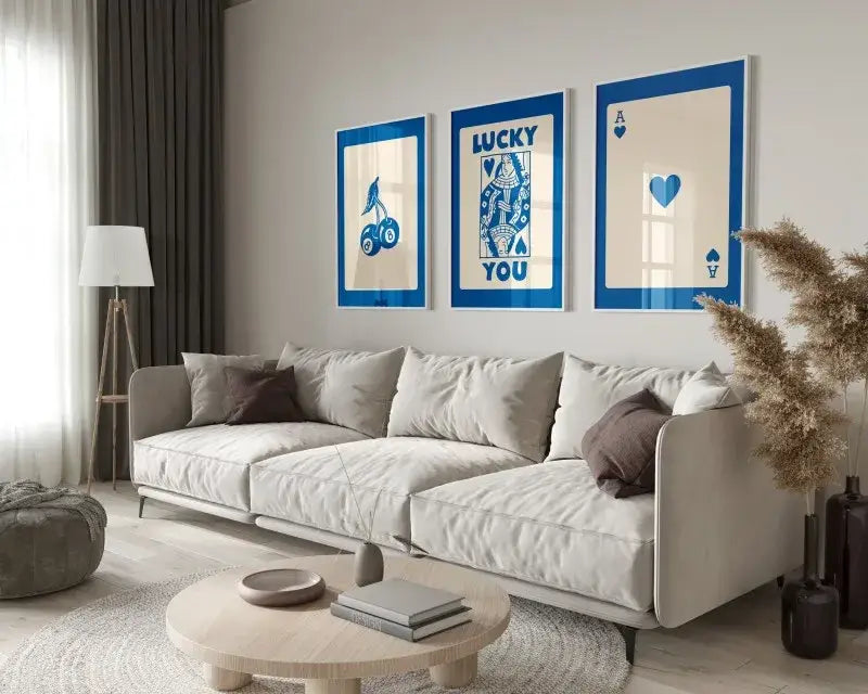 Retro Beige Wall Art