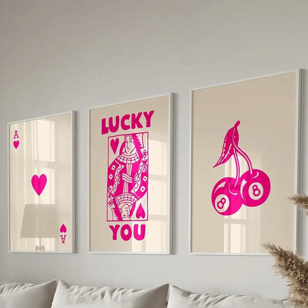 Retro Beige Wall Art
