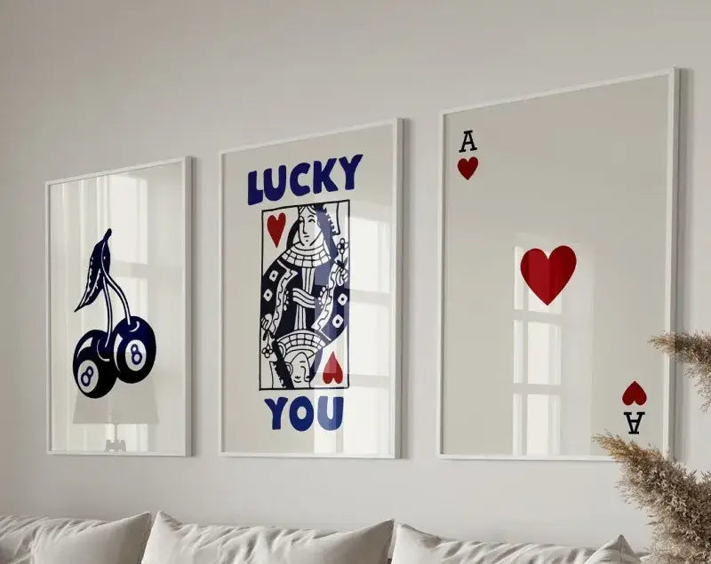 Retro Beige Wall Art
