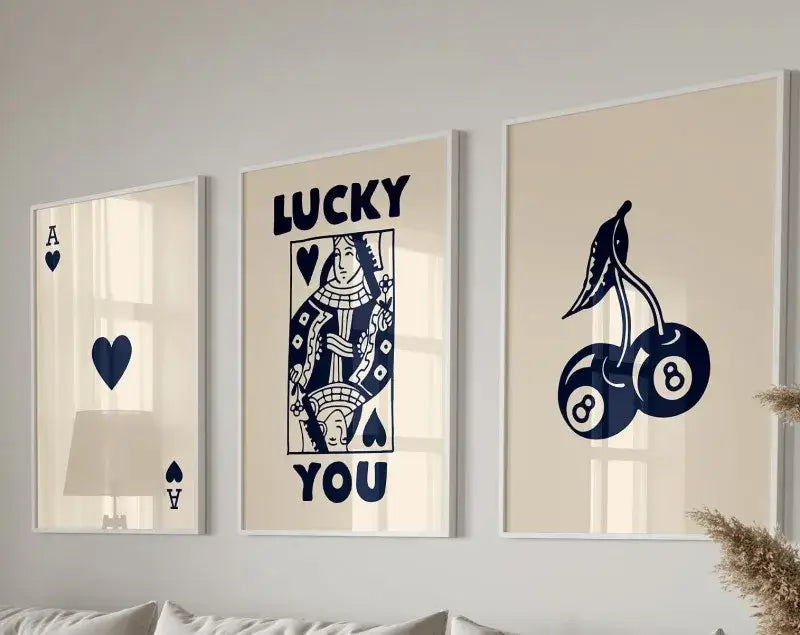 Retro Beige Wall Art