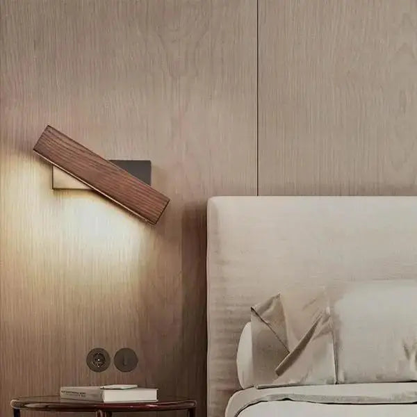 Wooden LED Wall Sconce