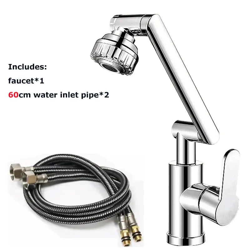 Black Dual-Mode Kitchen Faucet