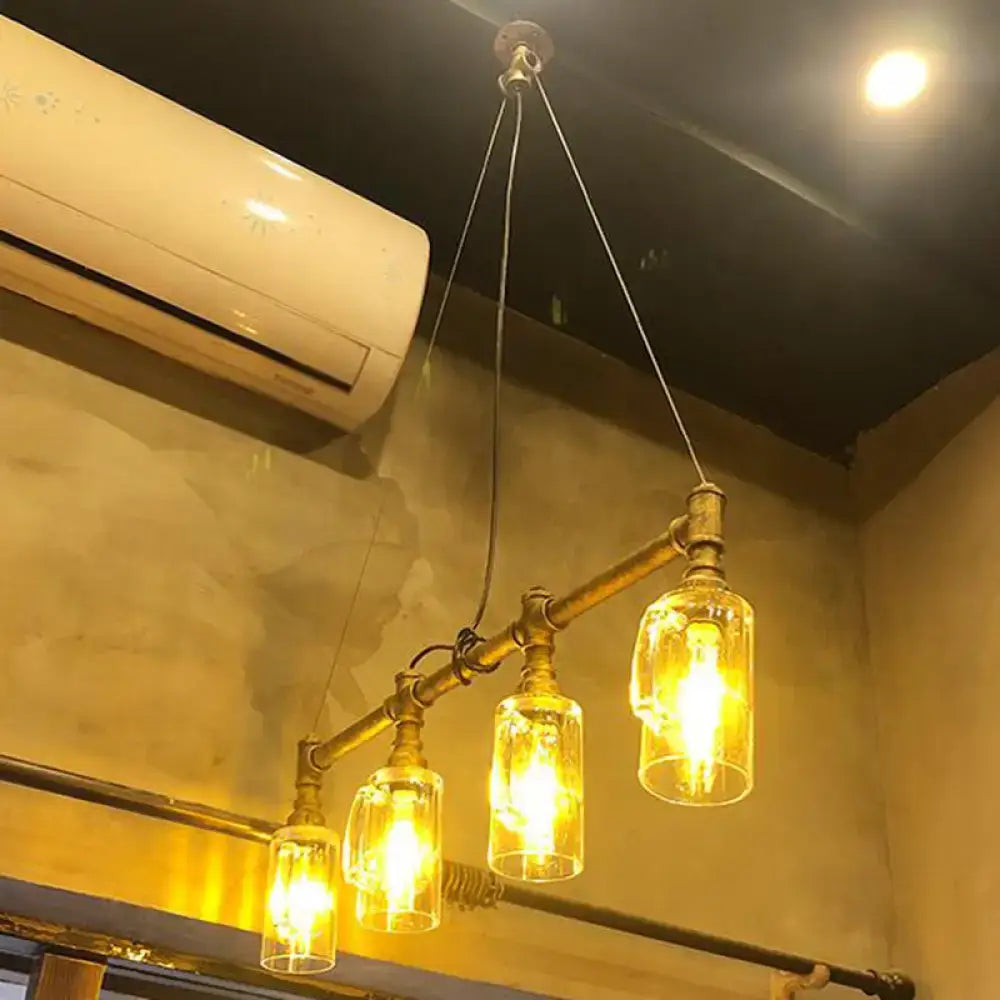 Bronze Industrial Pendant Light