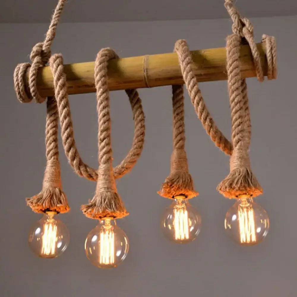 Brown Bamboo Island Light