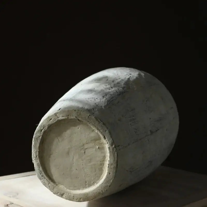 White Ceramic Pottery Vase