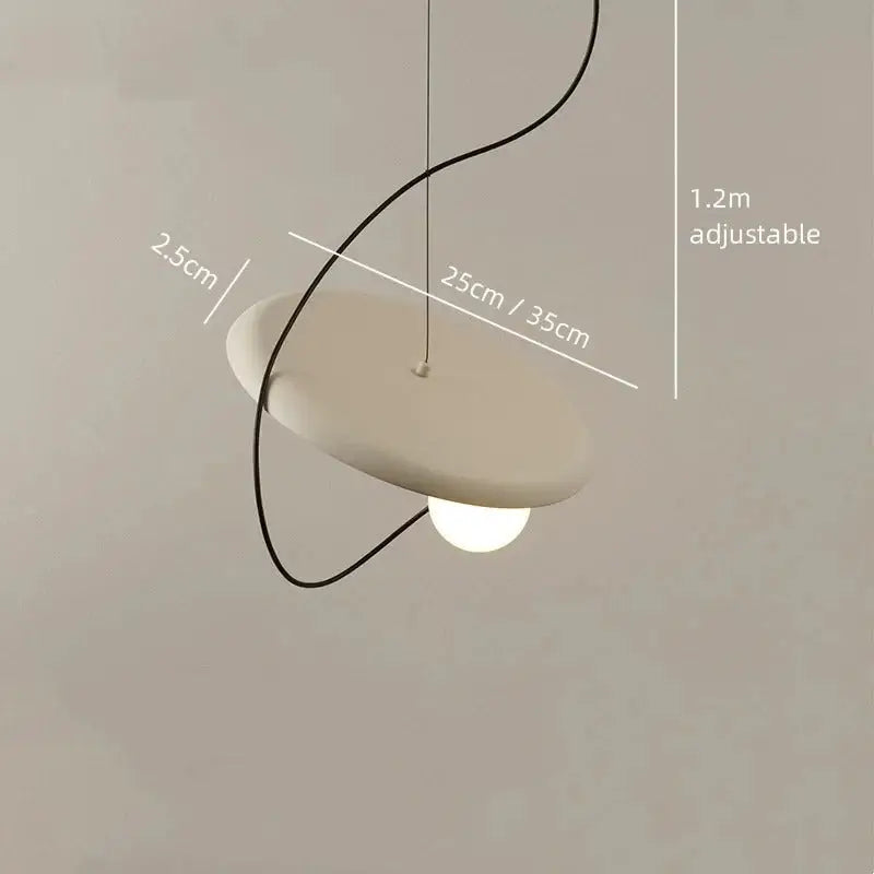 Black Scandinavian Pendant Light