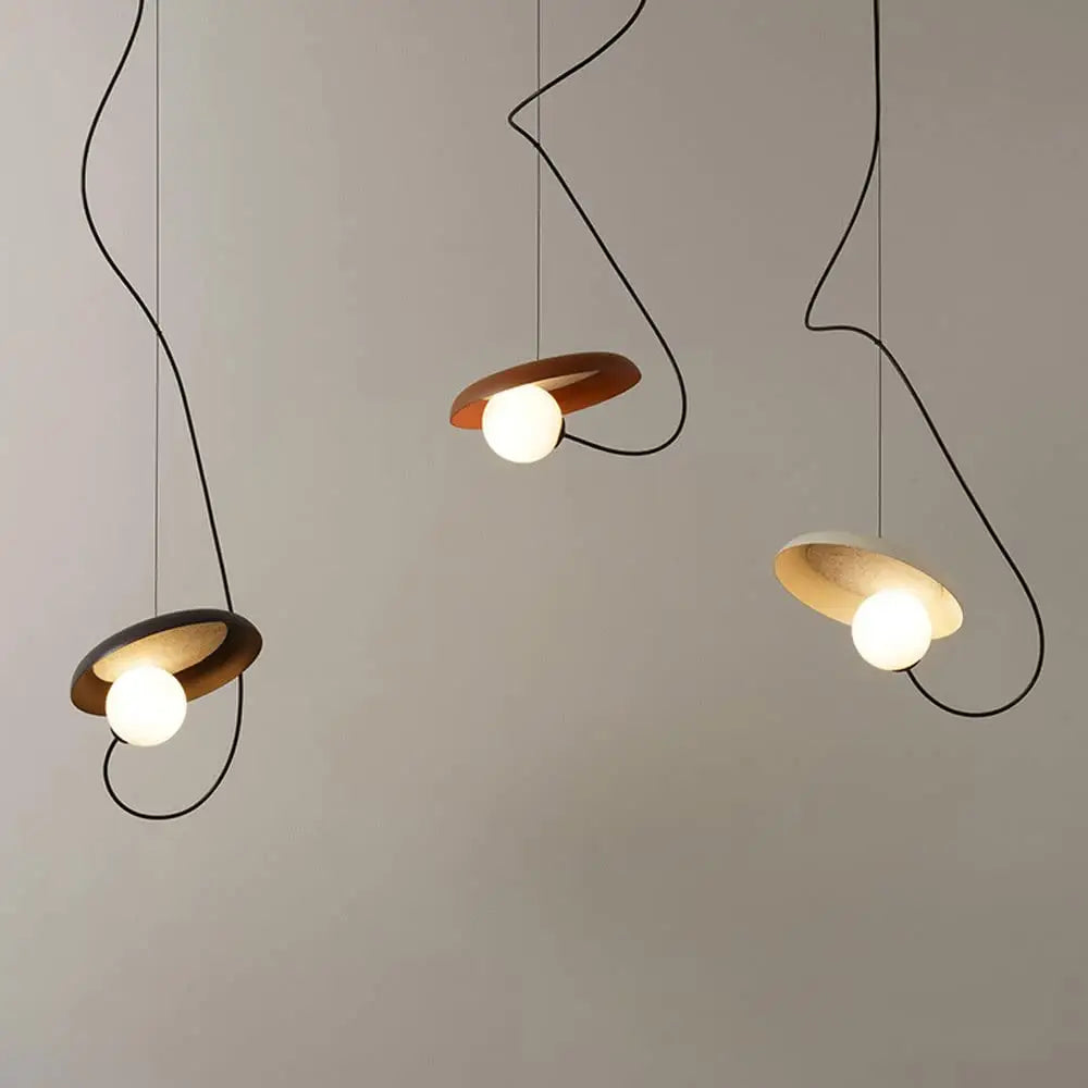 Black Scandinavian Pendant Light