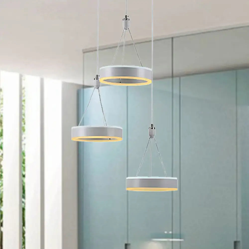 Silver Cluster Ceiling Light