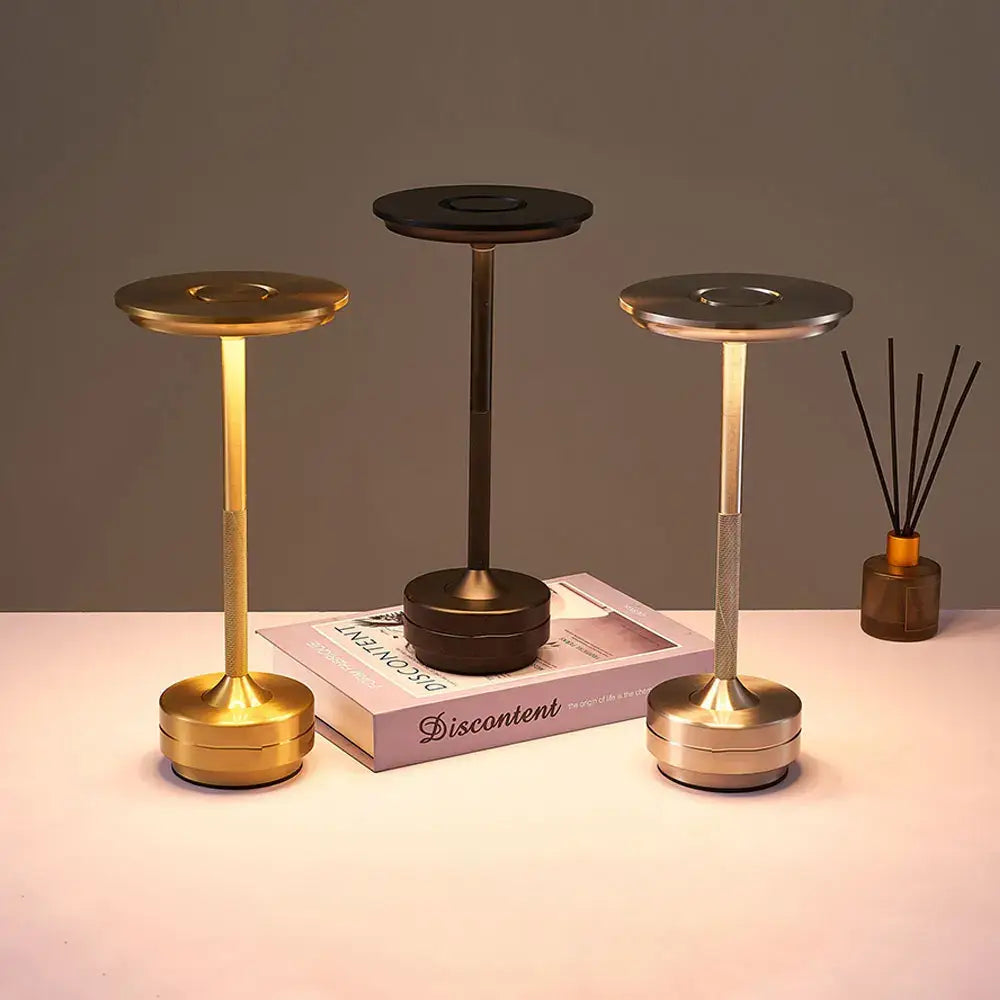 Metallic LED Desk Lamp