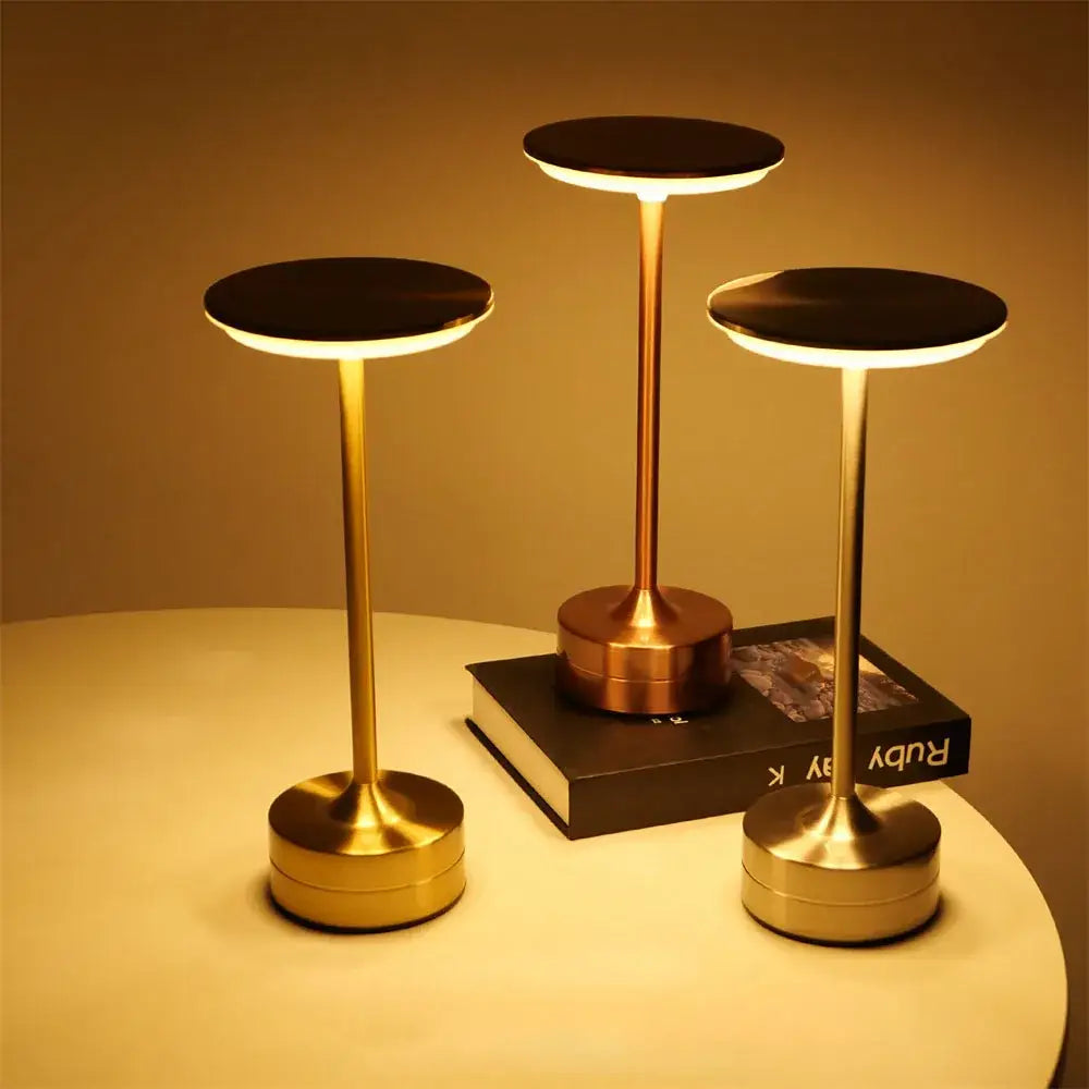 Metallic LED Desk Lamp