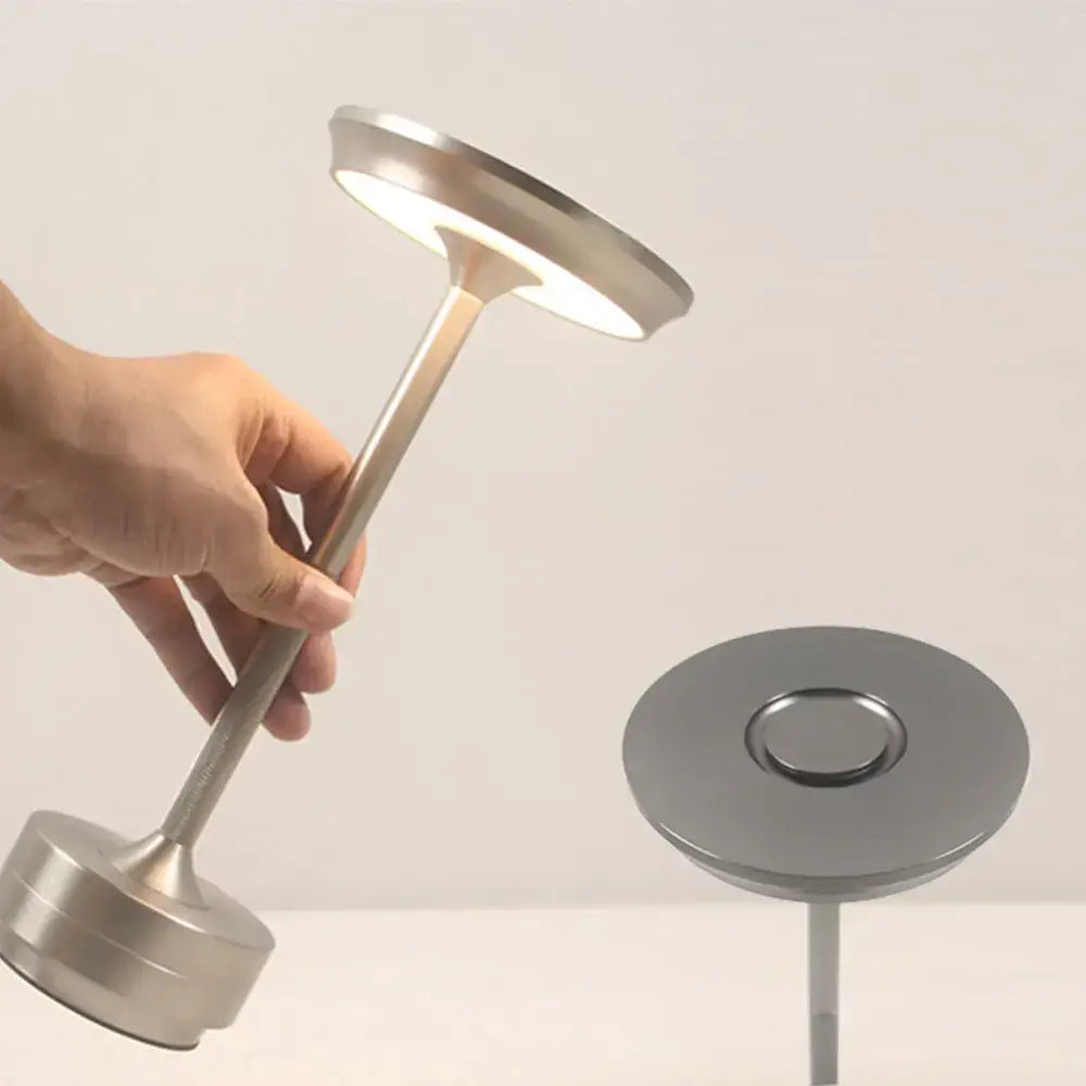 Metallic LED Desk Lamp