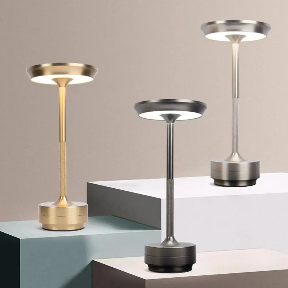 Metallic LED Desk Lamp