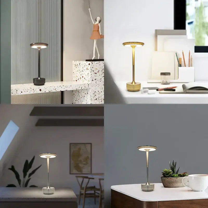 Metallic LED Desk Lamp