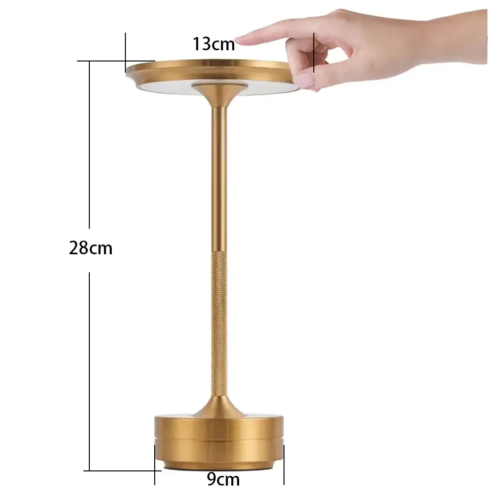 Metallic LED Desk Lamp