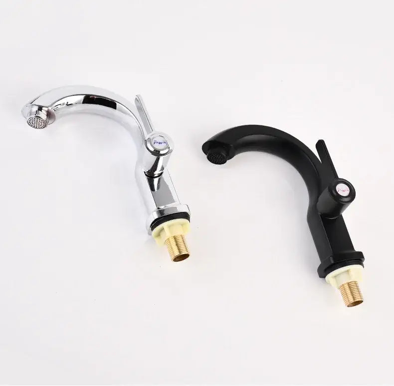 Black Chrome Kitchen Faucet