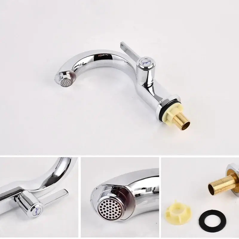 Black Chrome Kitchen Faucet