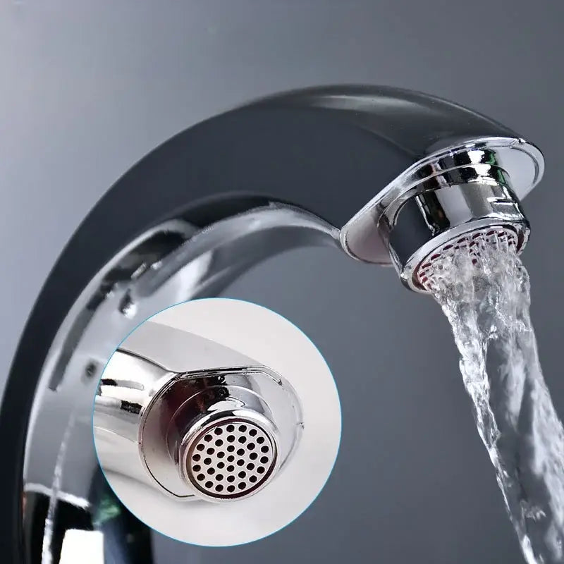 Black Chrome Kitchen Faucet