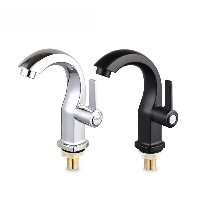 Black Chrome Kitchen Faucet