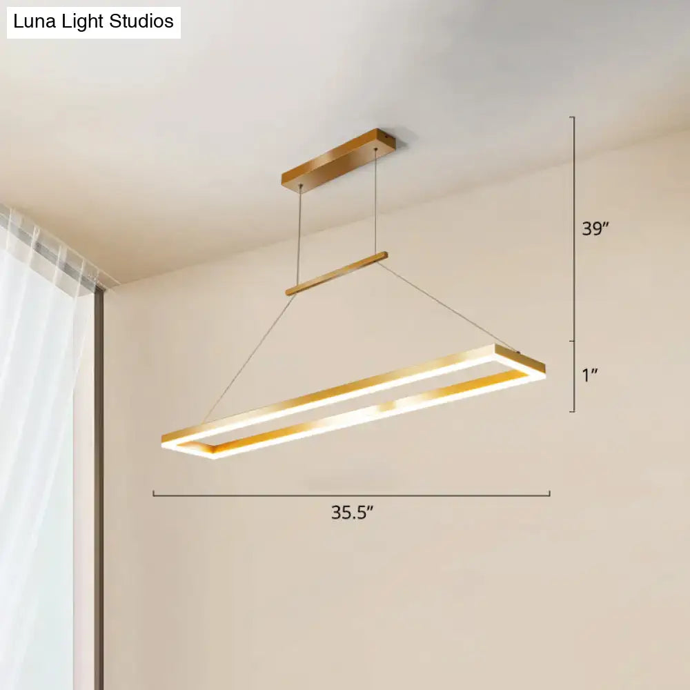 Bronze Island Pendant Light