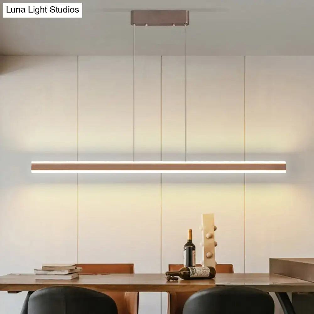 Copper Triangle LED Lamp