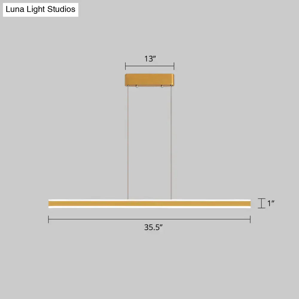Copper Triangle LED Lamp