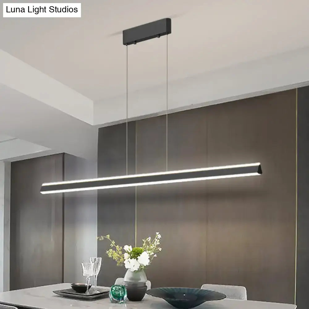 Copper Triangle LED Lamp