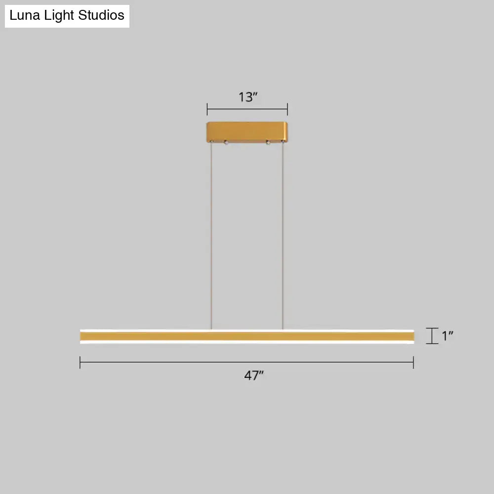 Copper Triangle LED Lamp