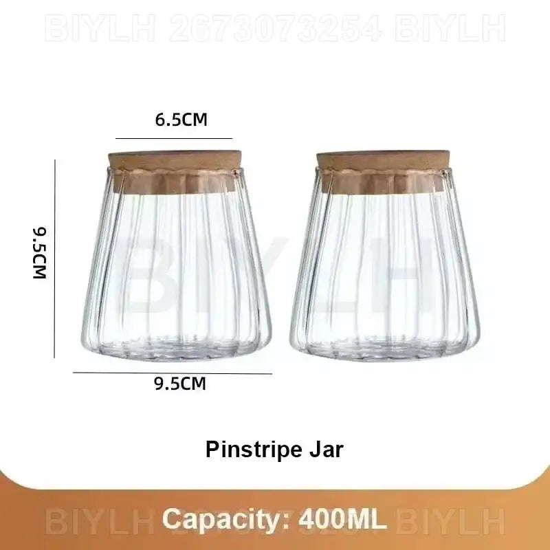 Glass Bamboo Base Vase