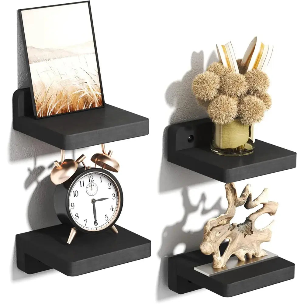 Wood Floating Shelf Set