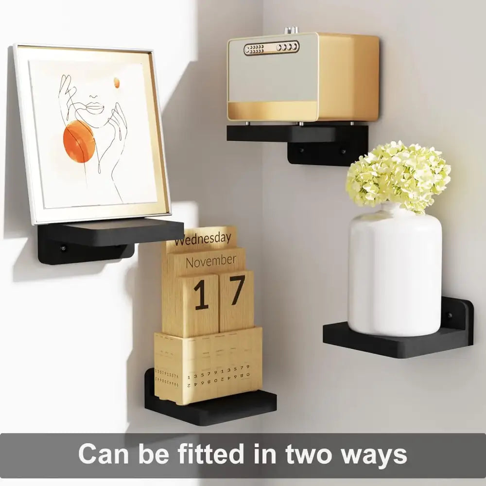 Wood Floating Shelf Set