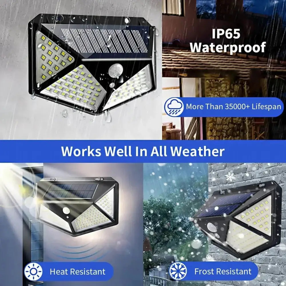 Black Triangular Outdoor Light