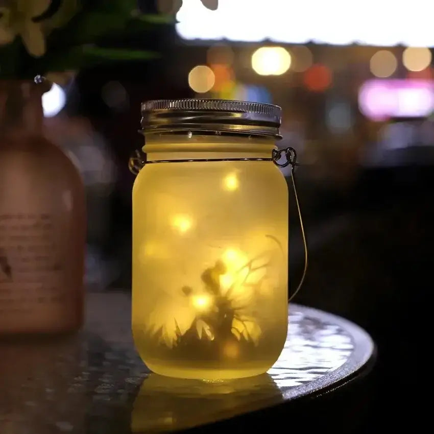 Solar Mason Jar Lanterns