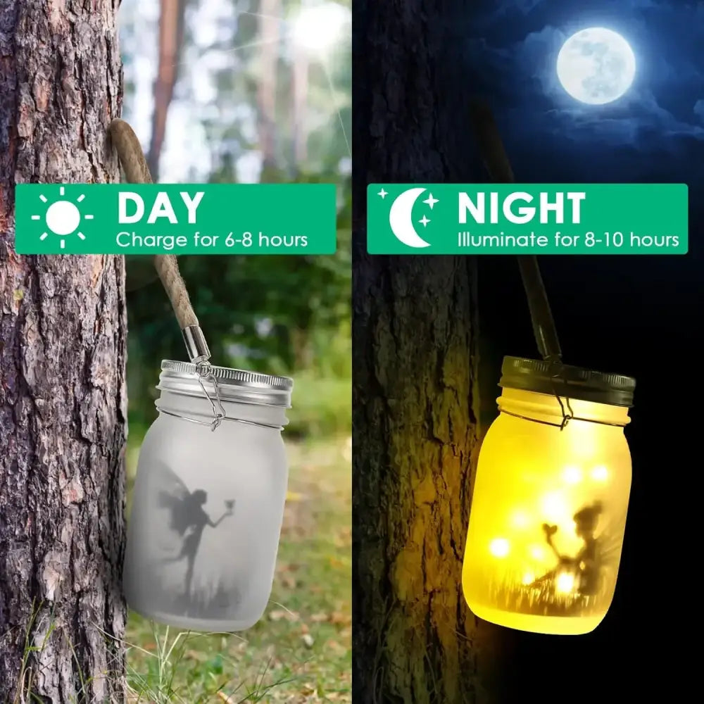 Solar Mason Jar Lanterns