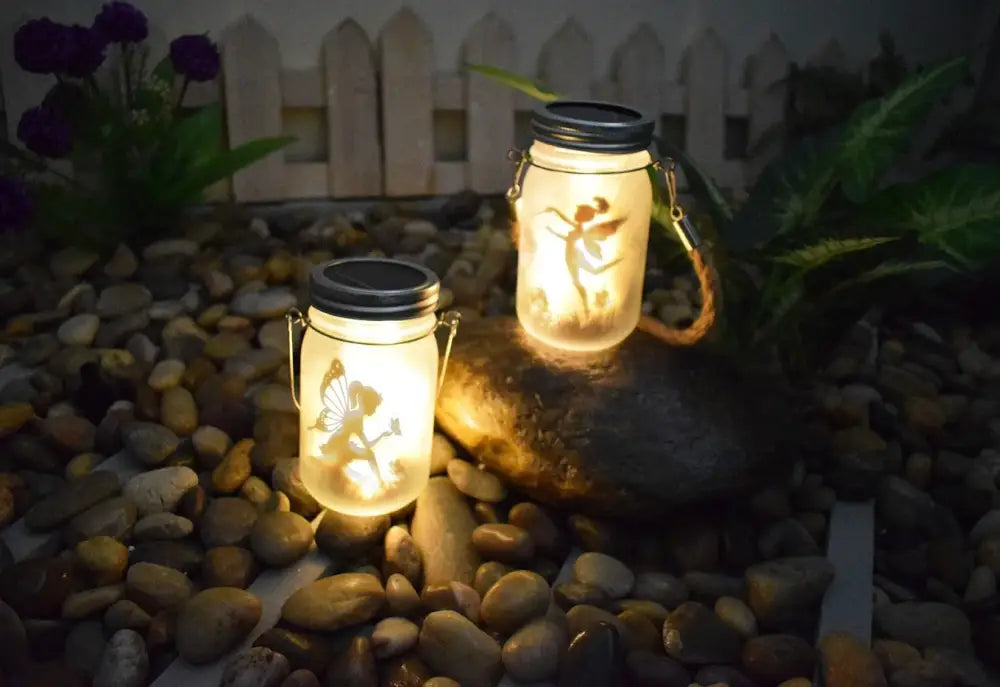 Solar Mason Jar Lanterns