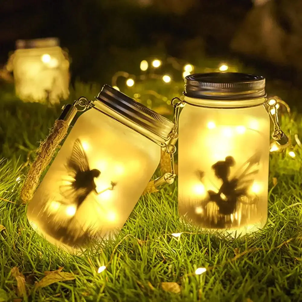 Solar Mason Jar Lanterns