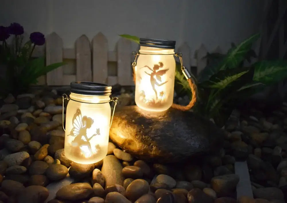 Solar Mason Jar Lanterns