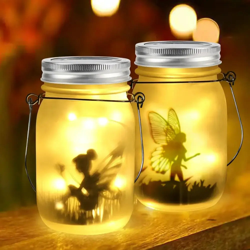 Solar Mason Jar Lanterns