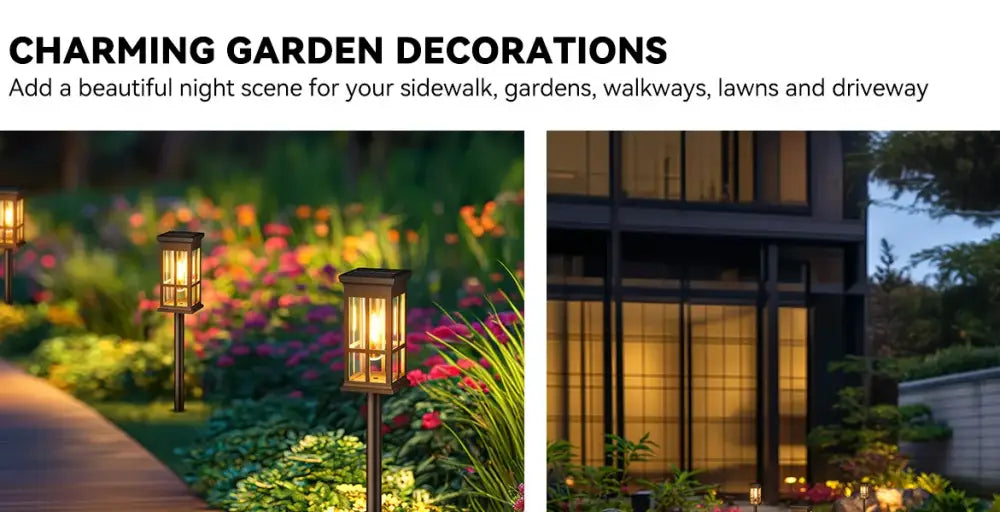 Bronze Solar Pathway Lights