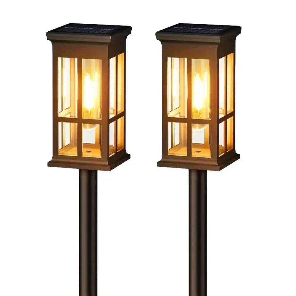 Bronze Solar Pathway Lights
