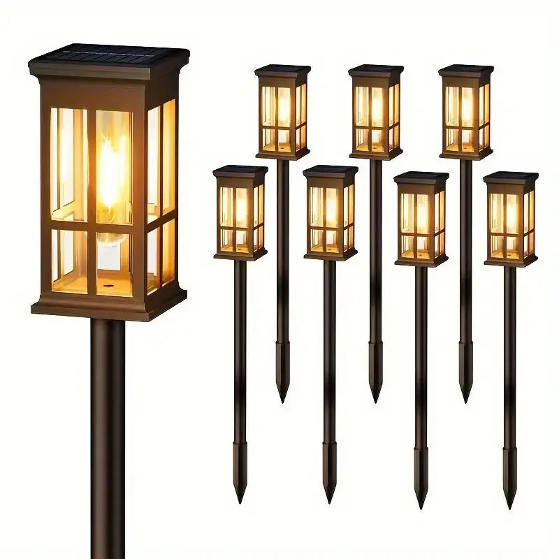 Bronze Solar Pathway Lights