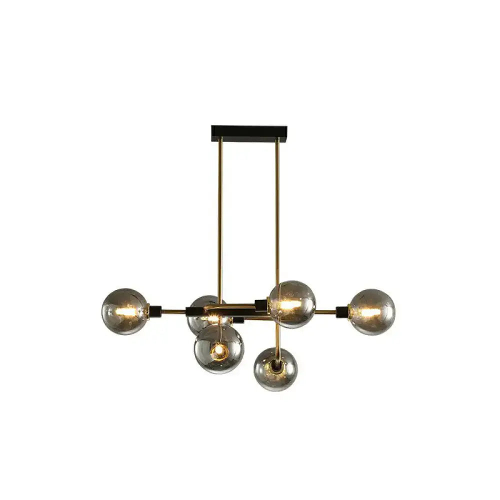 Chrome Sputnik Island Light