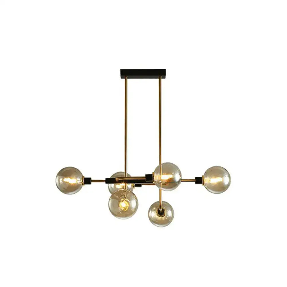 Chrome Sputnik Island Light