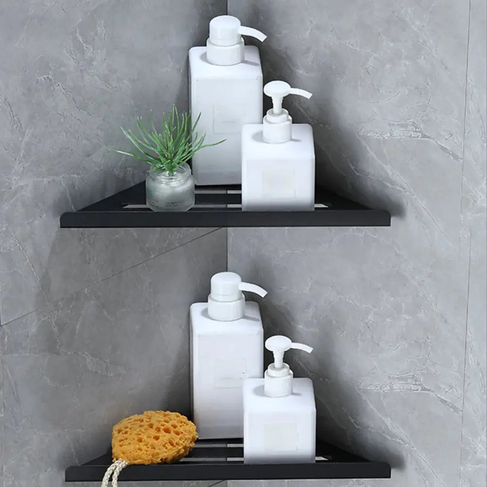 Silver Corner Shower Caddy
