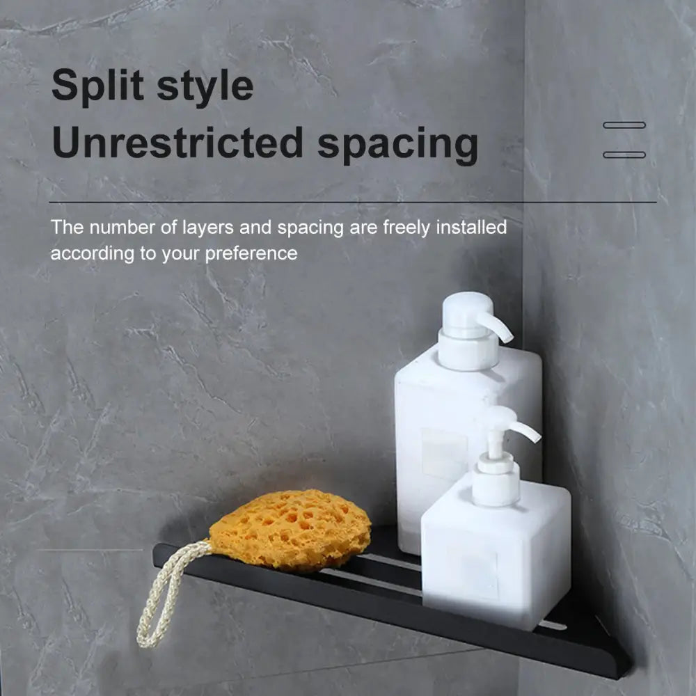 Silver Corner Shower Caddy